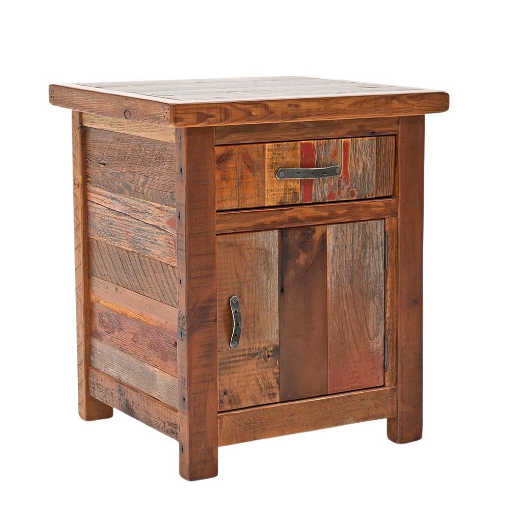 BACK TO THE BARN RECLAIMED ENCLOSED NIGHTSTAND