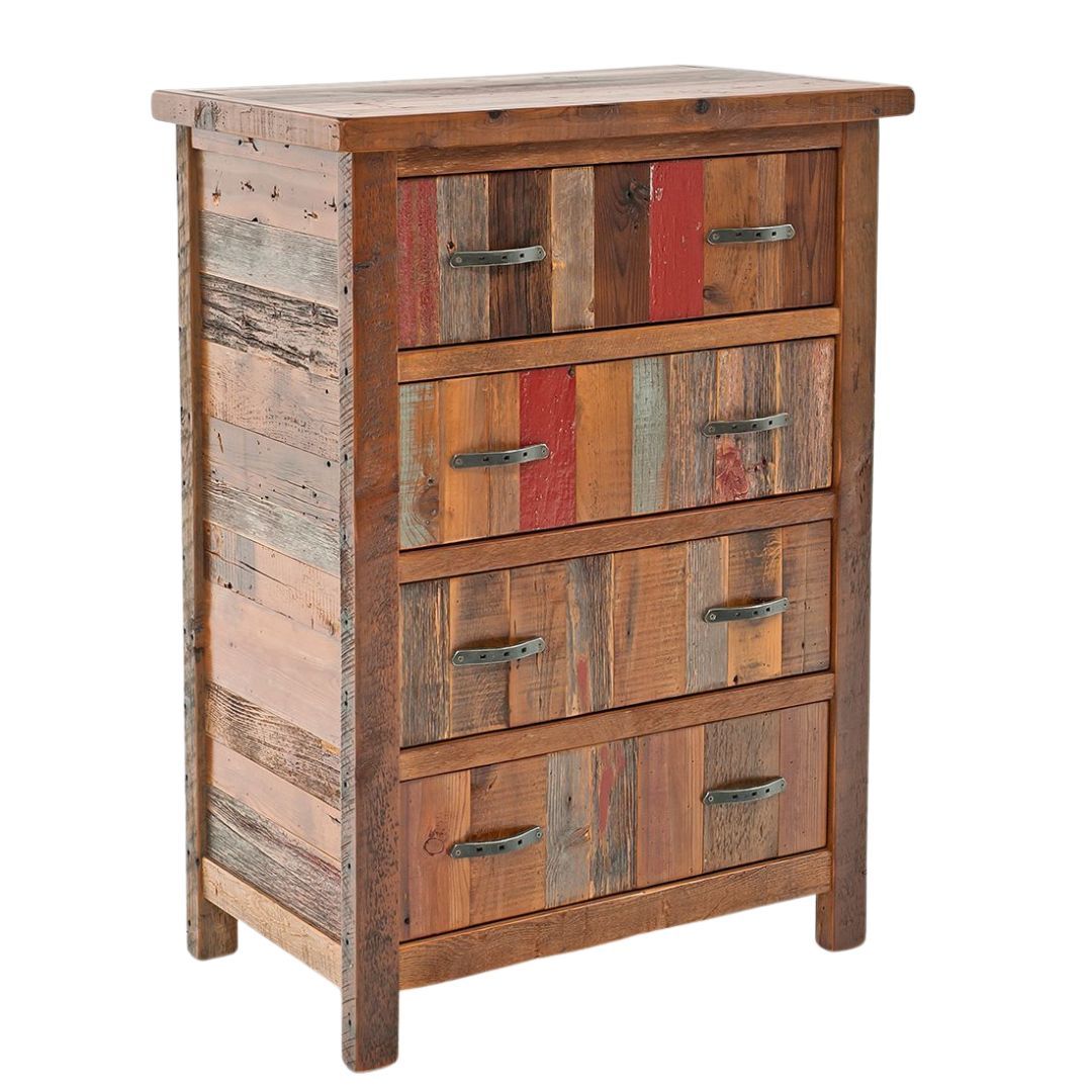 BACK TO THE BARN RECLAIMED 4 DRAWER CHEST
