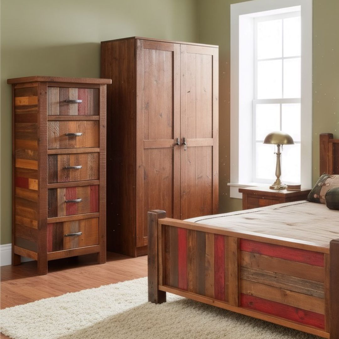 BACK TO THE BARN RECLAIMED 5 DRAWER LINGERIE CHEST