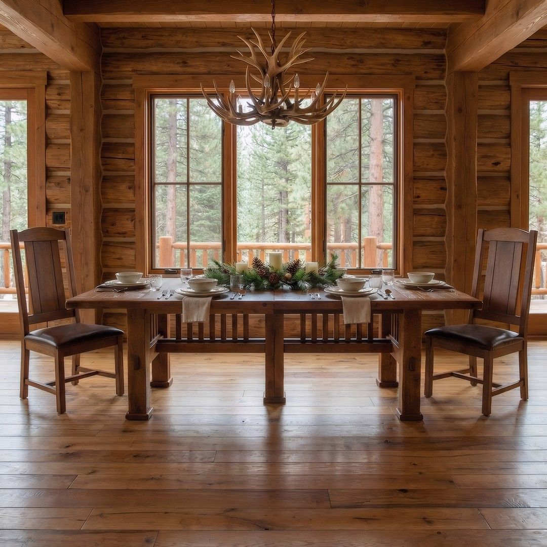 Woodland Creek Furniture Stony Brooke Dining Table