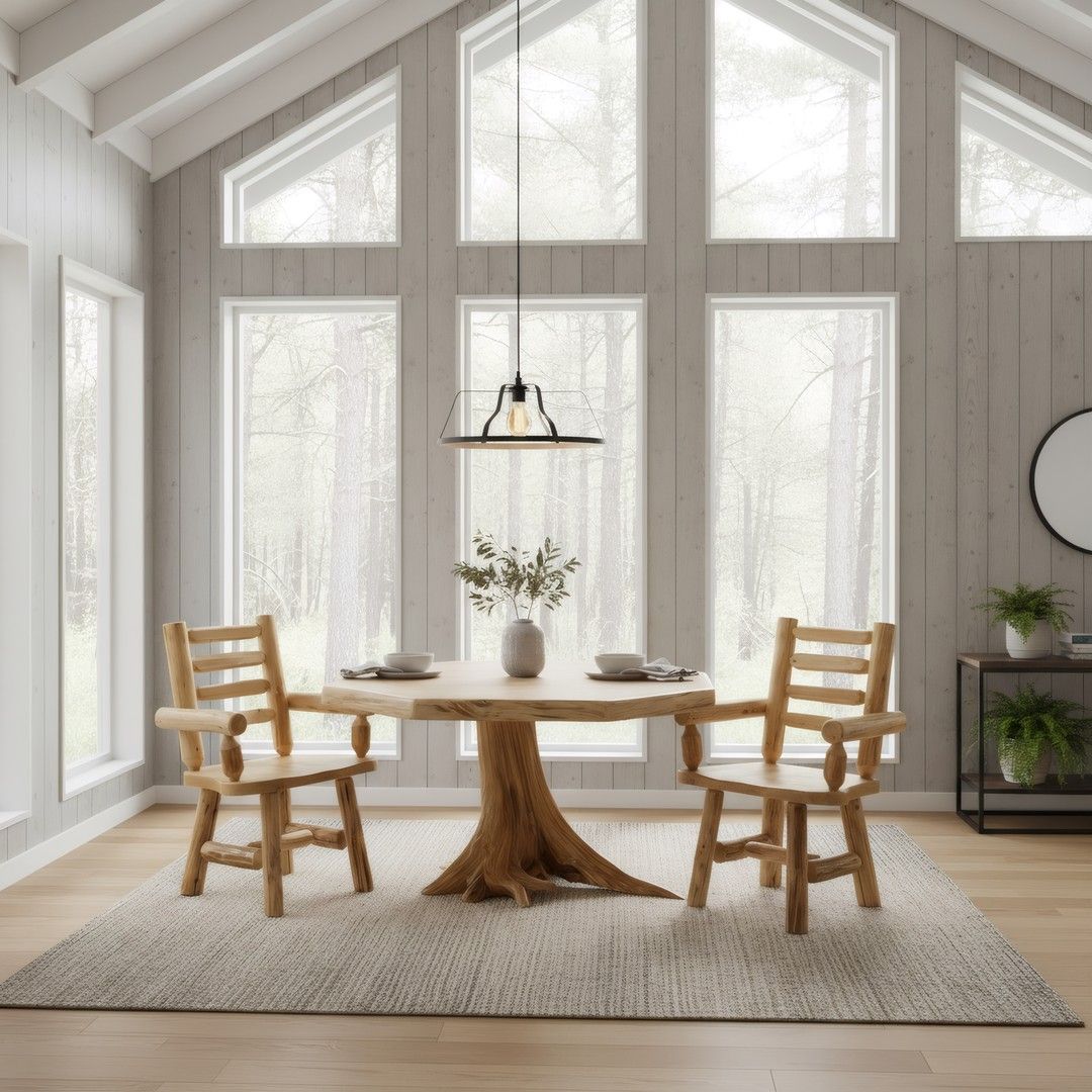 Cedar Lake Stump Octagon Table