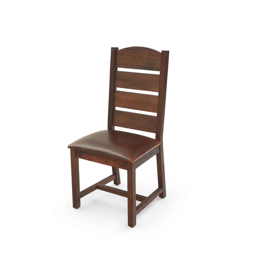 Farmhouse Charm Barnwood Dining Chair