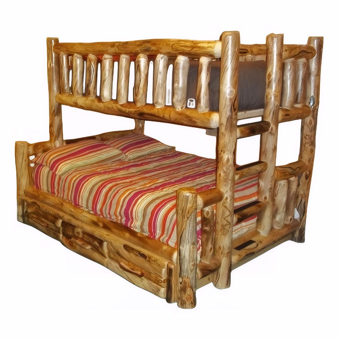 ASPEN LOG BUNK BED