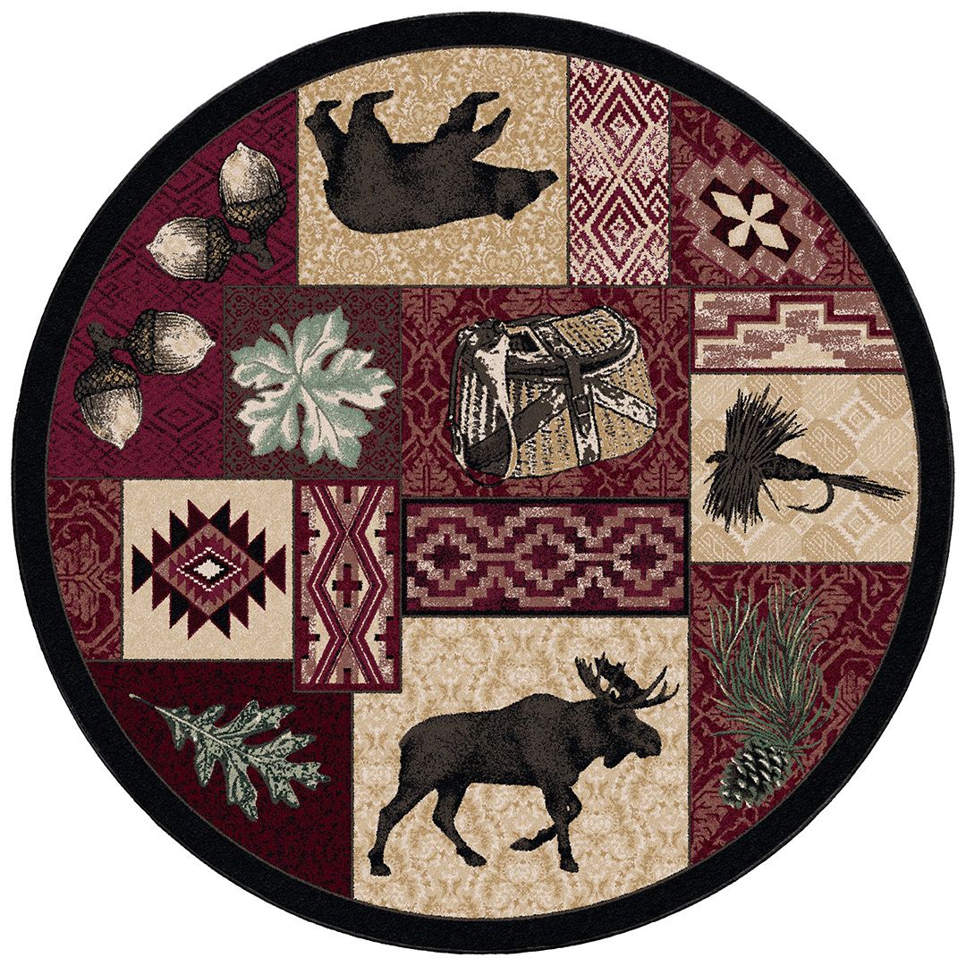 Woodland Creek Furniture Bear Creek Lodge Area Rug