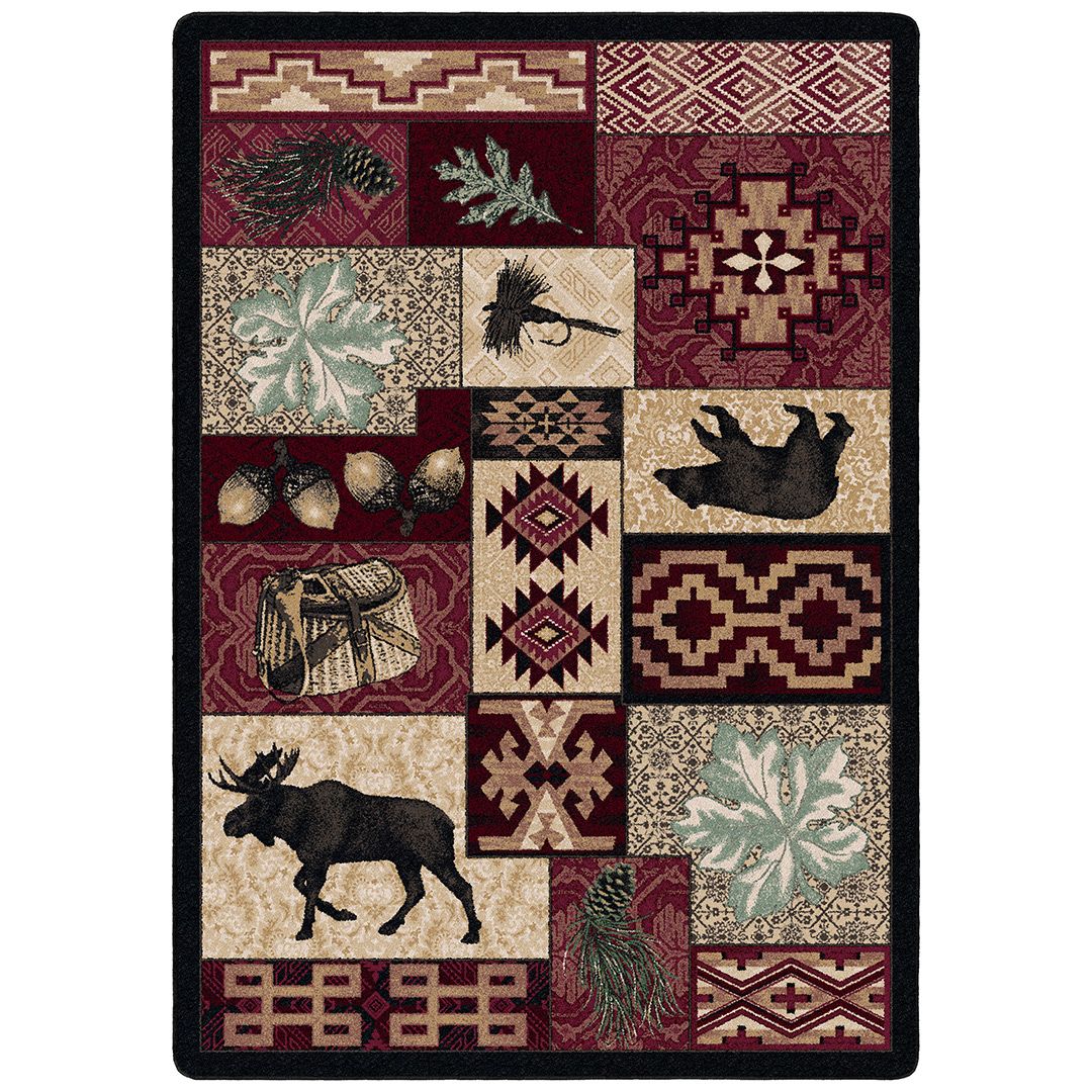Woodland Creek Furniture Bear Creek Lodge Area Rug - Thumbnail 2