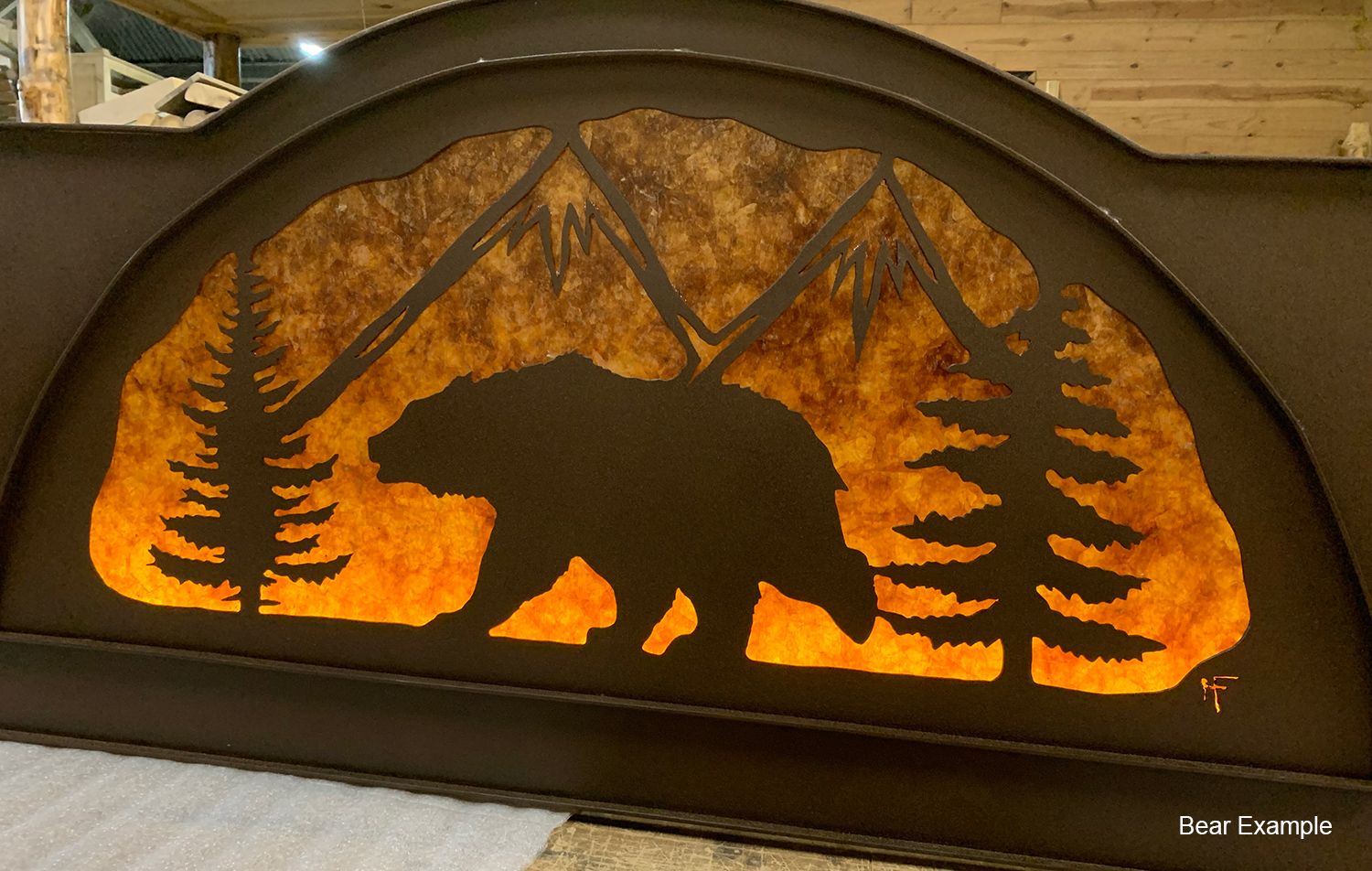 WILD WOODS WEATHERED TIMBER BED