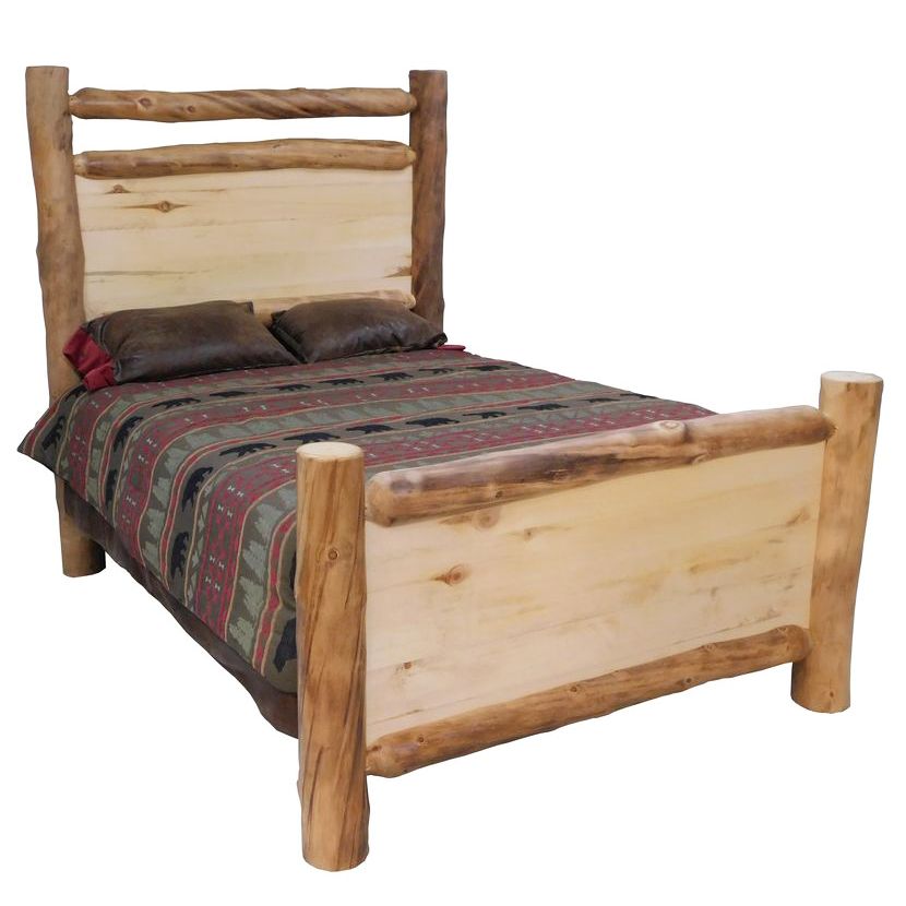 BEARTOOTH ASPEN GRAND MEADOWS ACCENT TRADITIONAL LOG BEDS