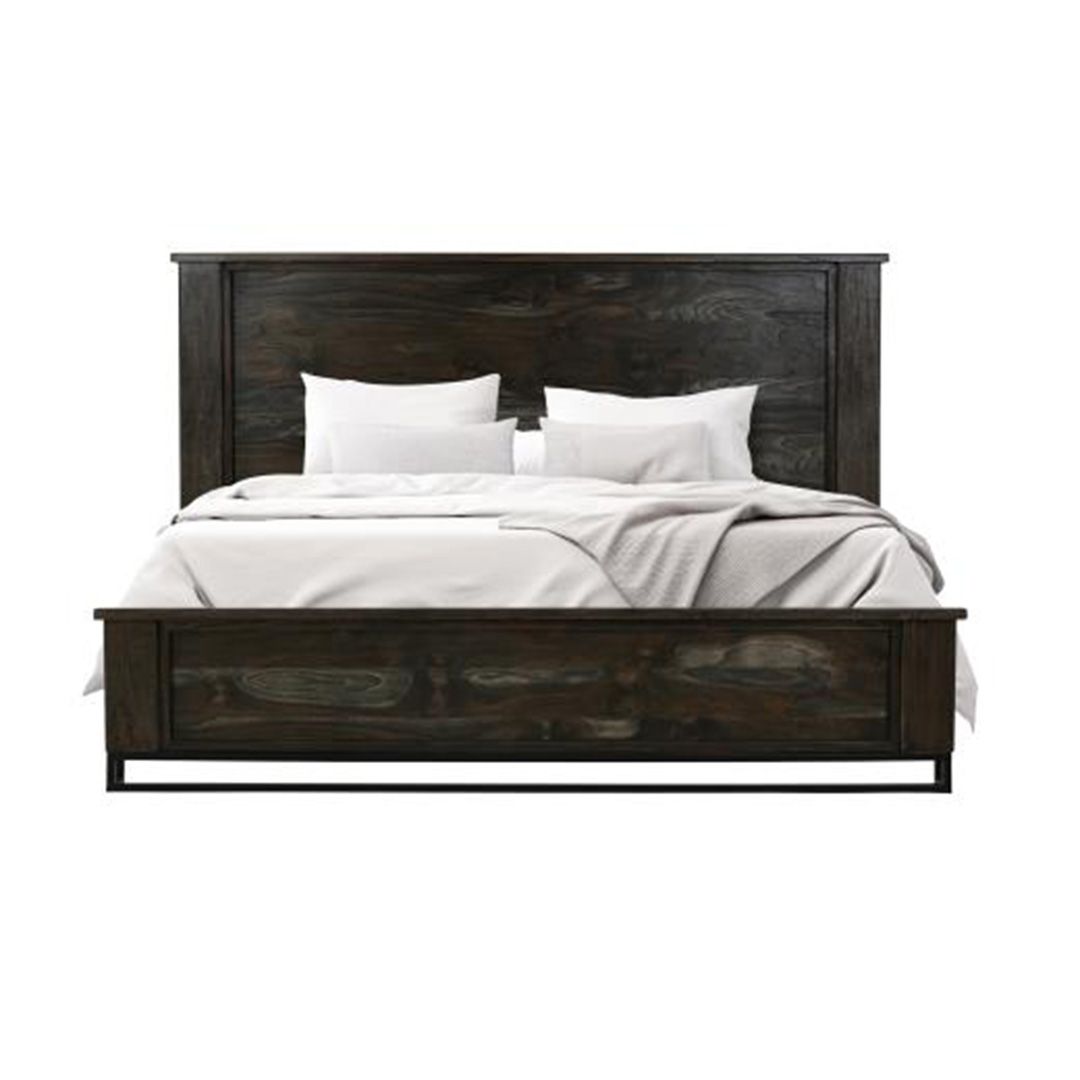 DARK TEAK BED