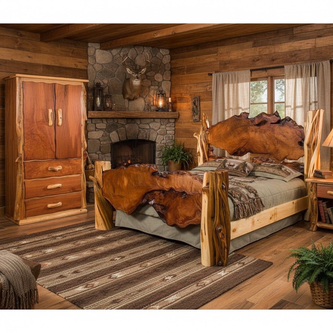 Denali Bed with Slats Queen, image size:1170x1170