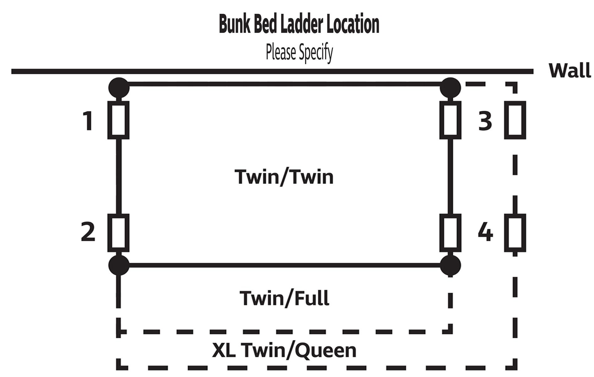SARANAC HICKORY LOG BUNK BED