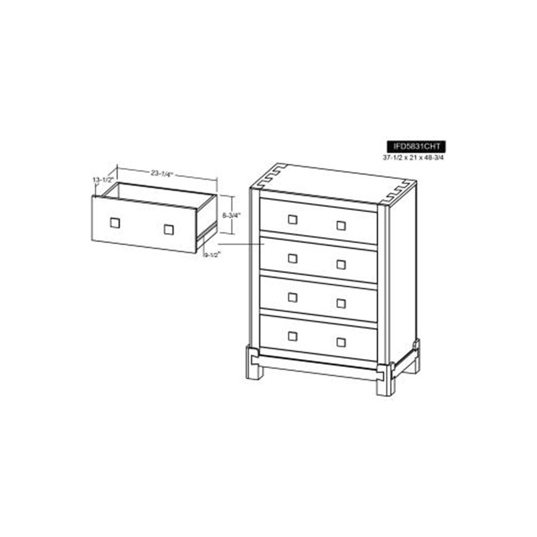 ATENAS 4 DRAWER CHEST