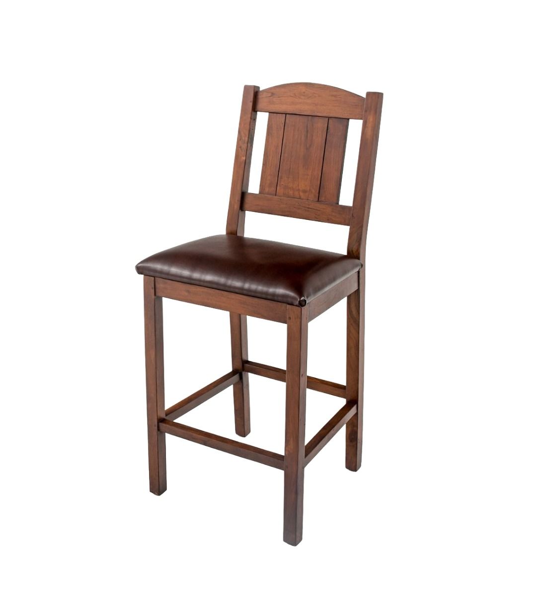 Rustic Barnwood Bar Stool Design #2