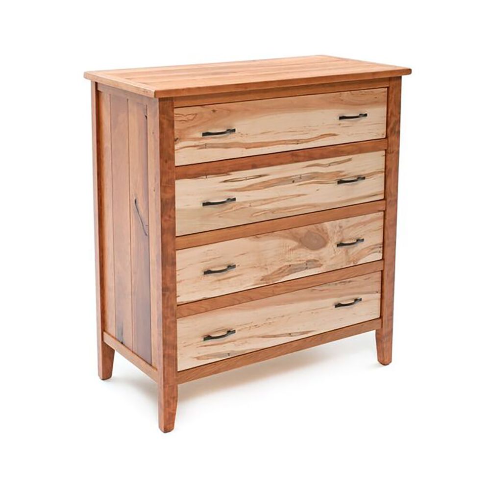 DENVER AMBROSIA MAPLE & CHERRY 4 DRAWER CHEST