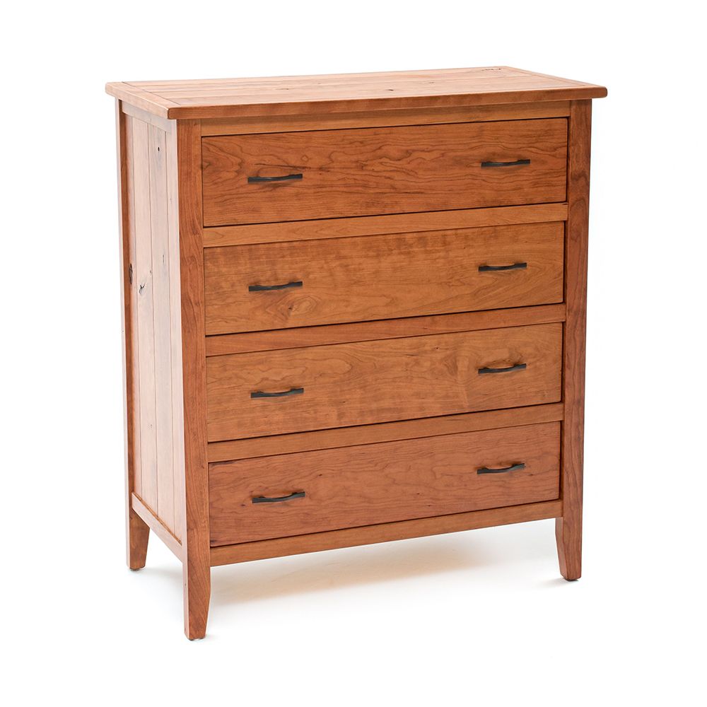 DENVER AMBROSIA MAPLE & CHERRY 4 DRAWER CHEST