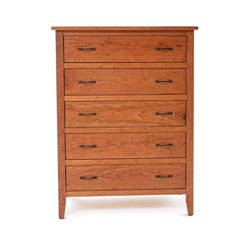 DENVER AMBROSIA MAPLE & CHERRY 5 DRAWER CHEST