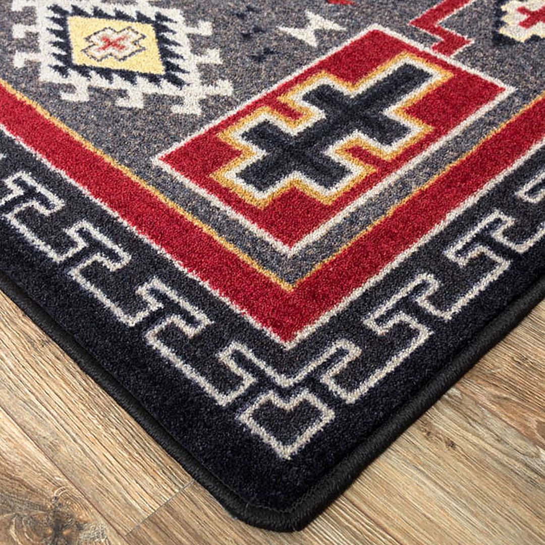 Rustic Southwestern Double Cross Rug Collection