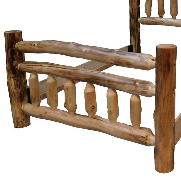 BEARTOOTH ASPEN GRAND MEADOWS ACCENT TRADITIONAL LOG BEDS