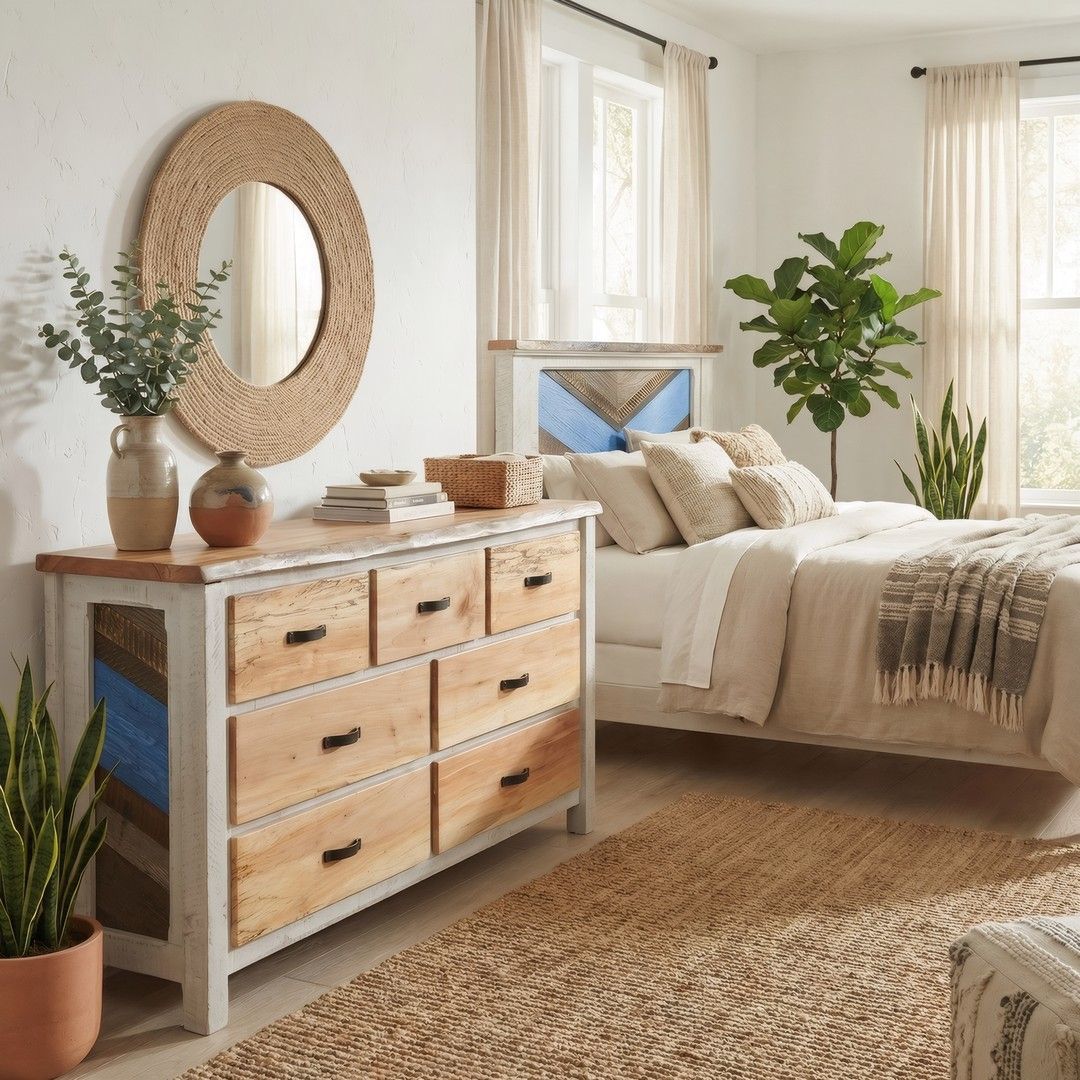 coastal dresser Laguna Beach Dresser – Home Zone Furniture main image 1