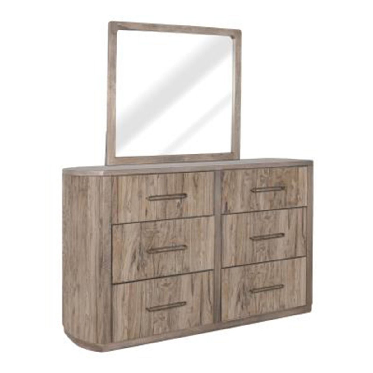 WHITE BALAM 6 DRAWER DRESSER