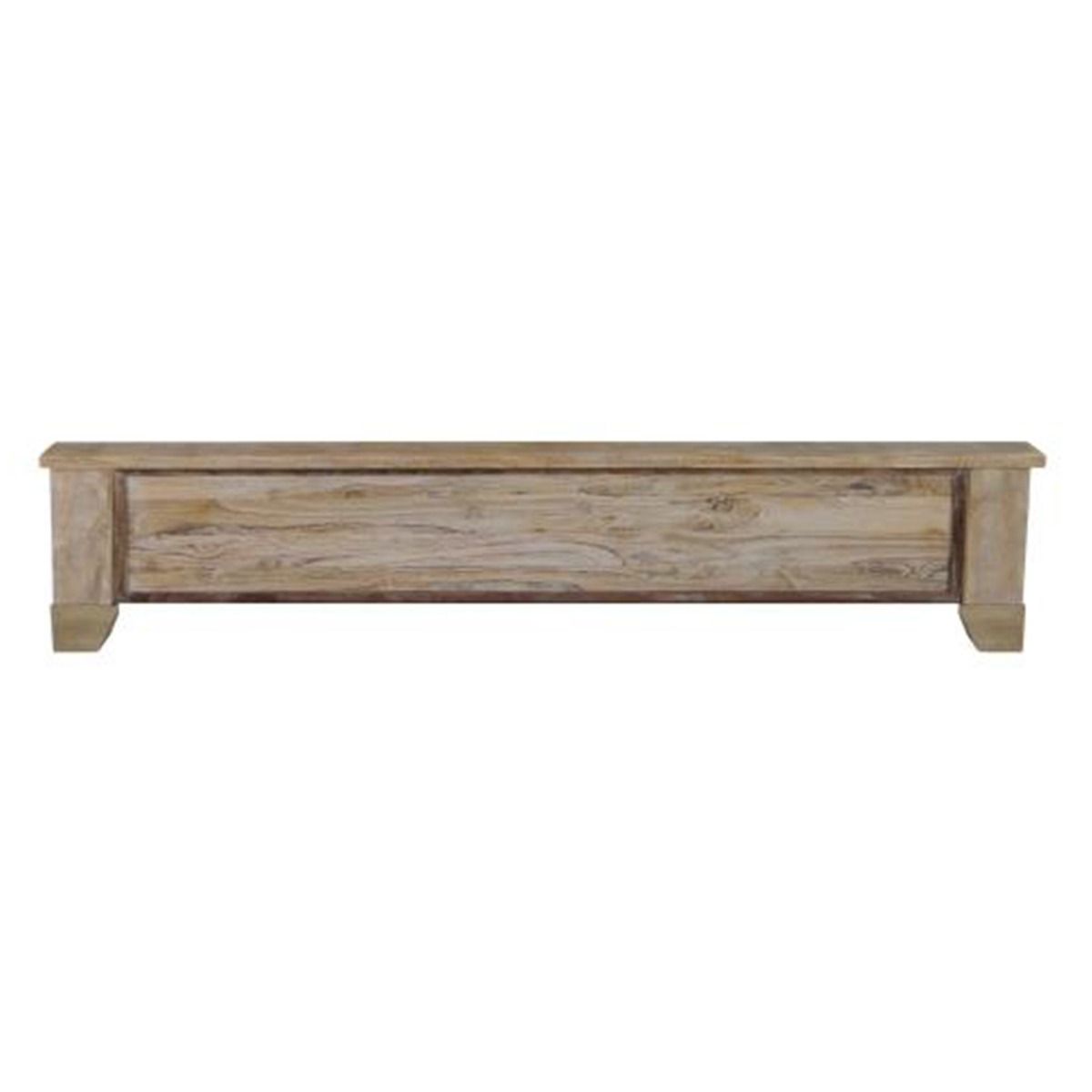 WHITE TEAK BED