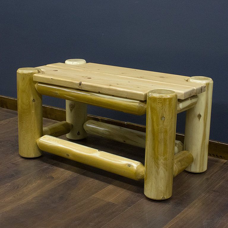 Lakeland Frontier Log Coffee Table