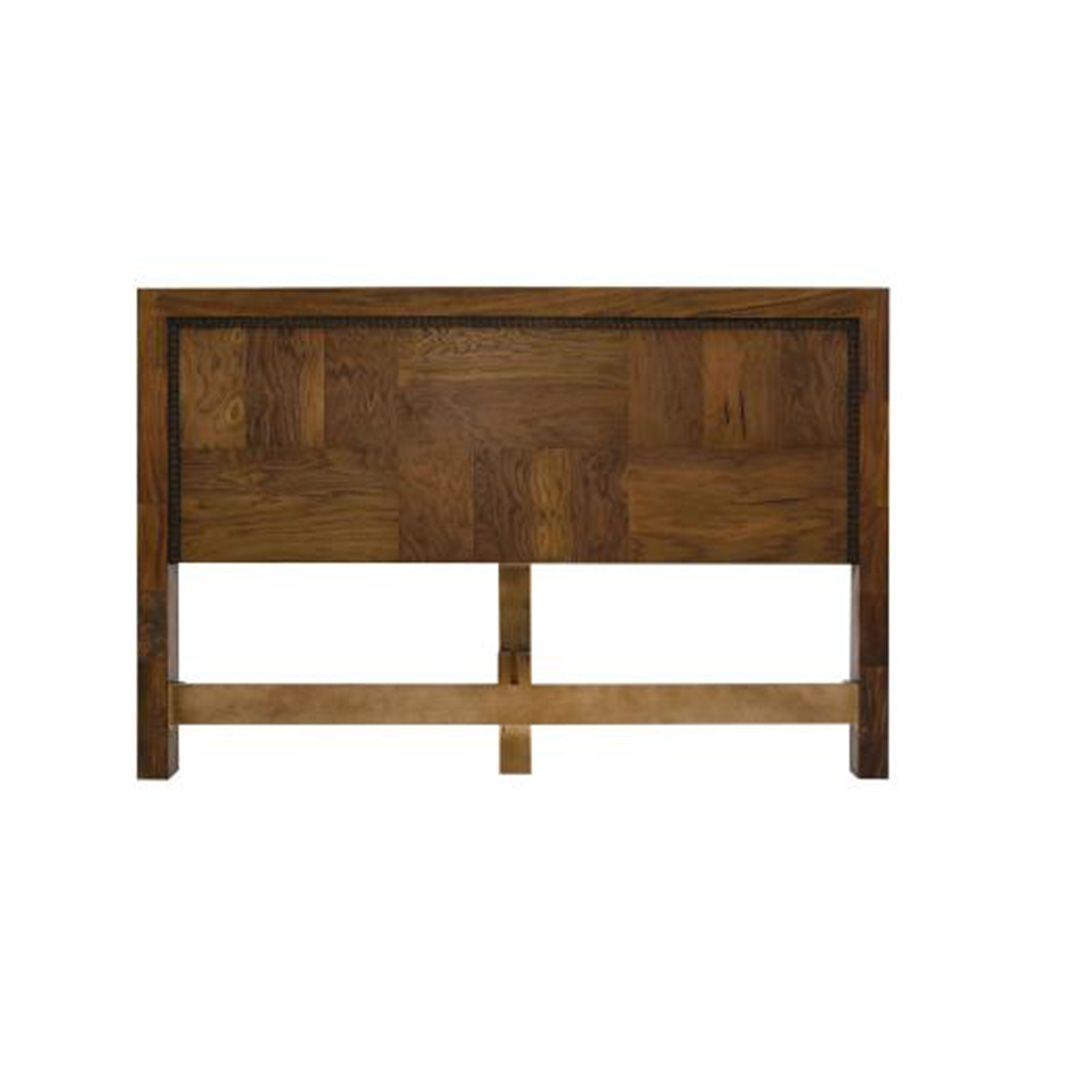 MODERN WALNUT BED