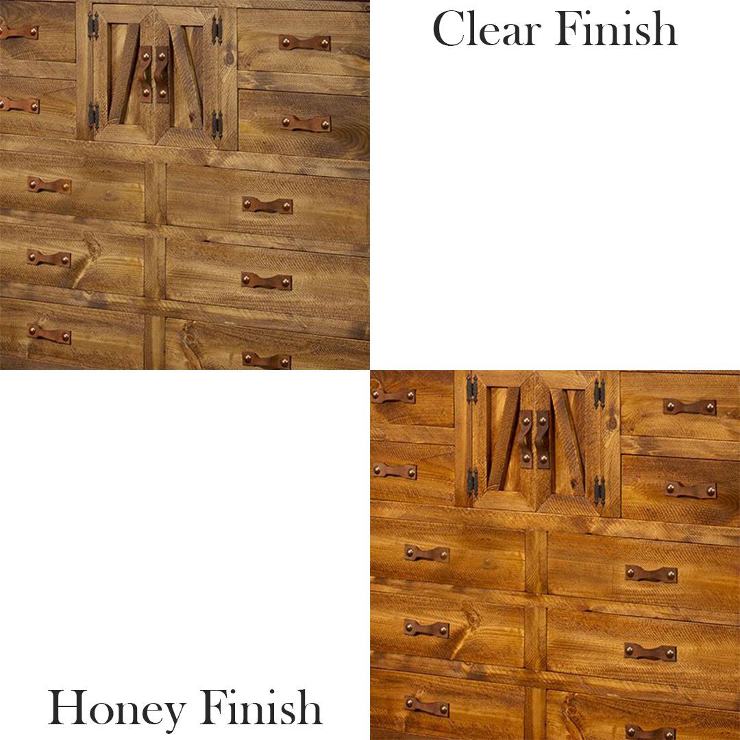 HEARTLAND WEATHERED WOOD 5 DRAWER CHEST