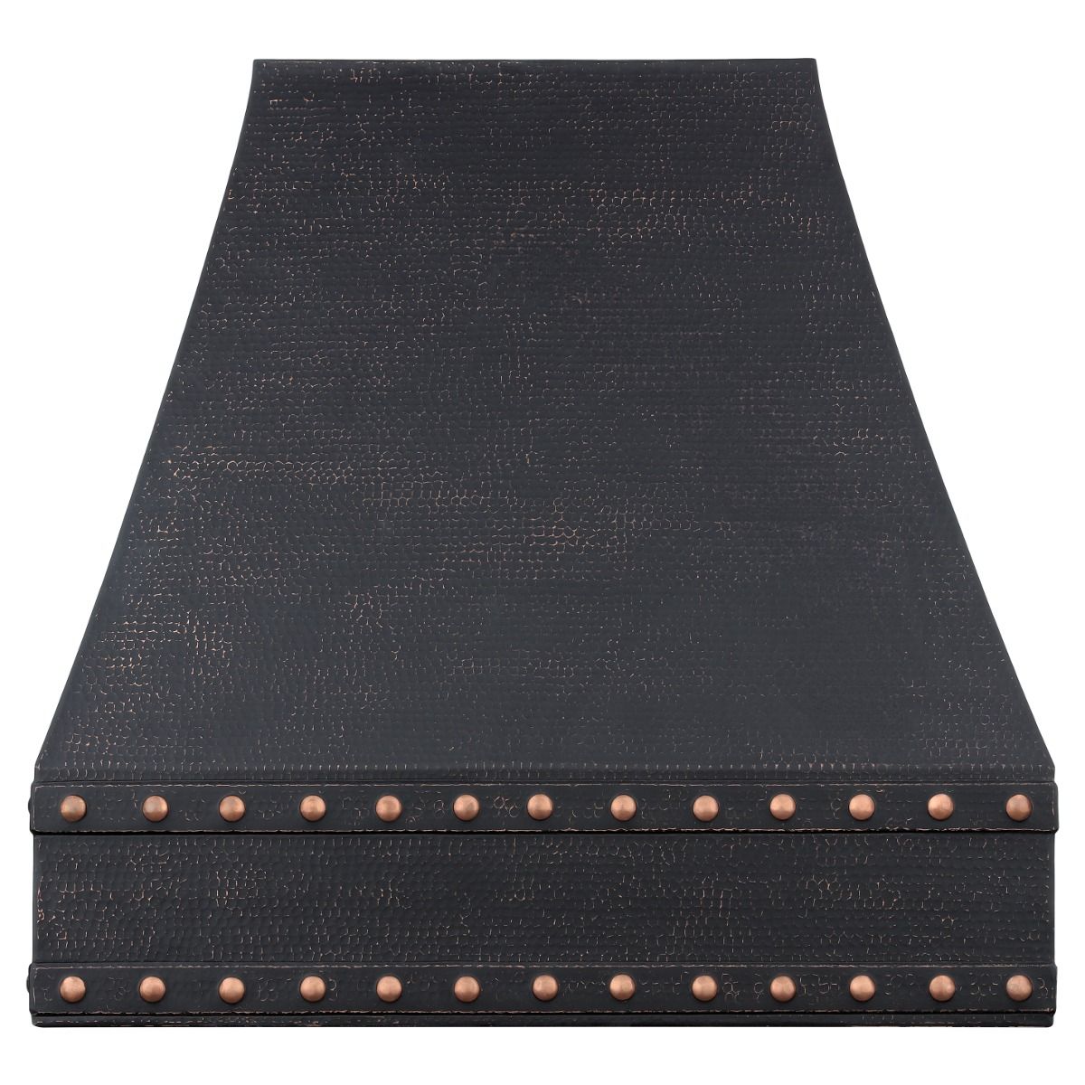 36 Inch 1250 CFM Hammered Copper Wall Mounted Correa Range