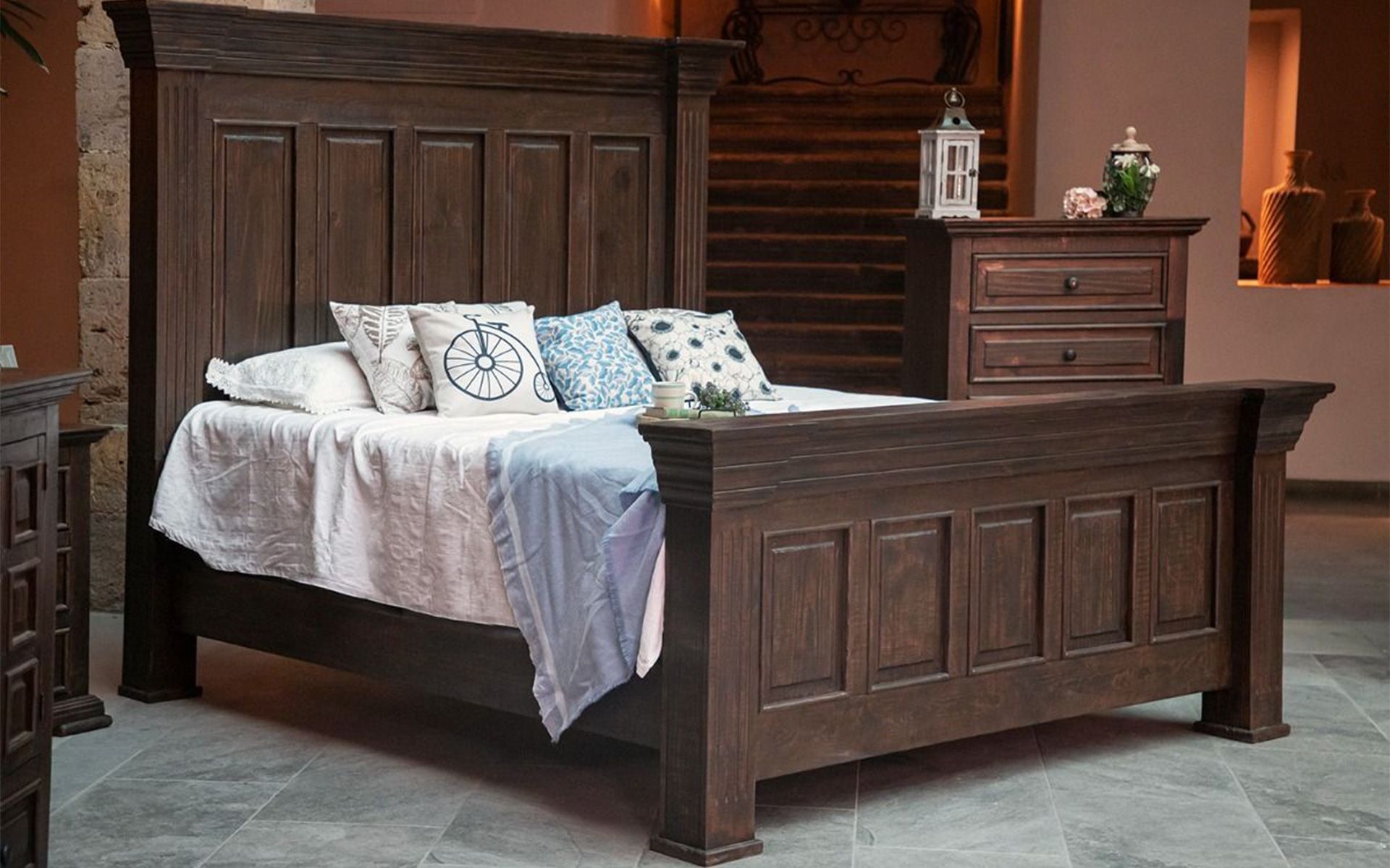 TERRA 5 DRAWER BARNWOOD CHEST