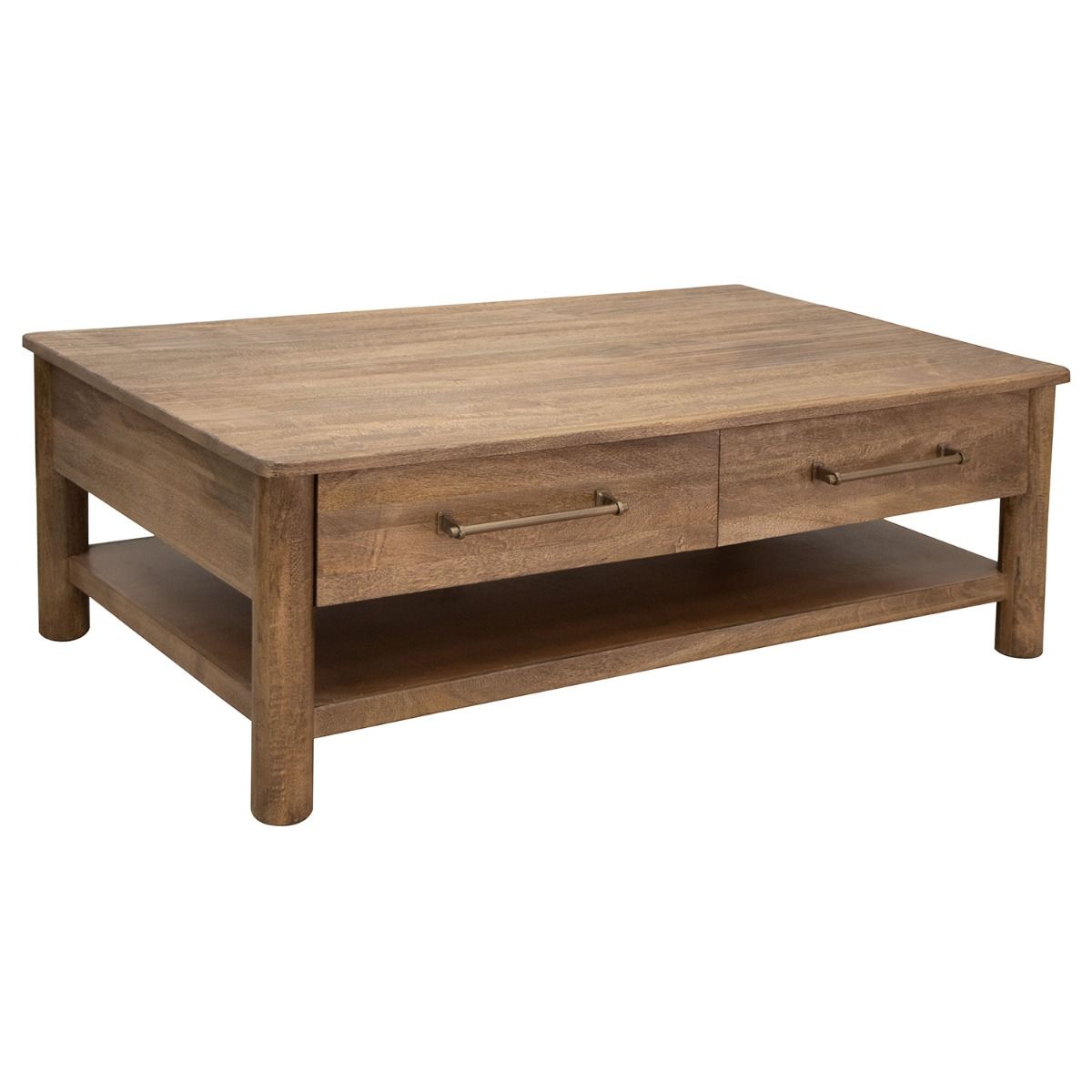 Modern Olimpia Natural Wood Coffee Table