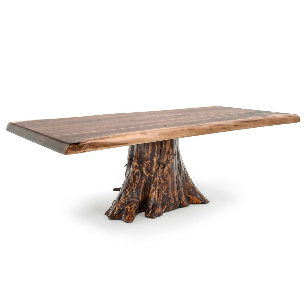 Cedar Log Coffee Table