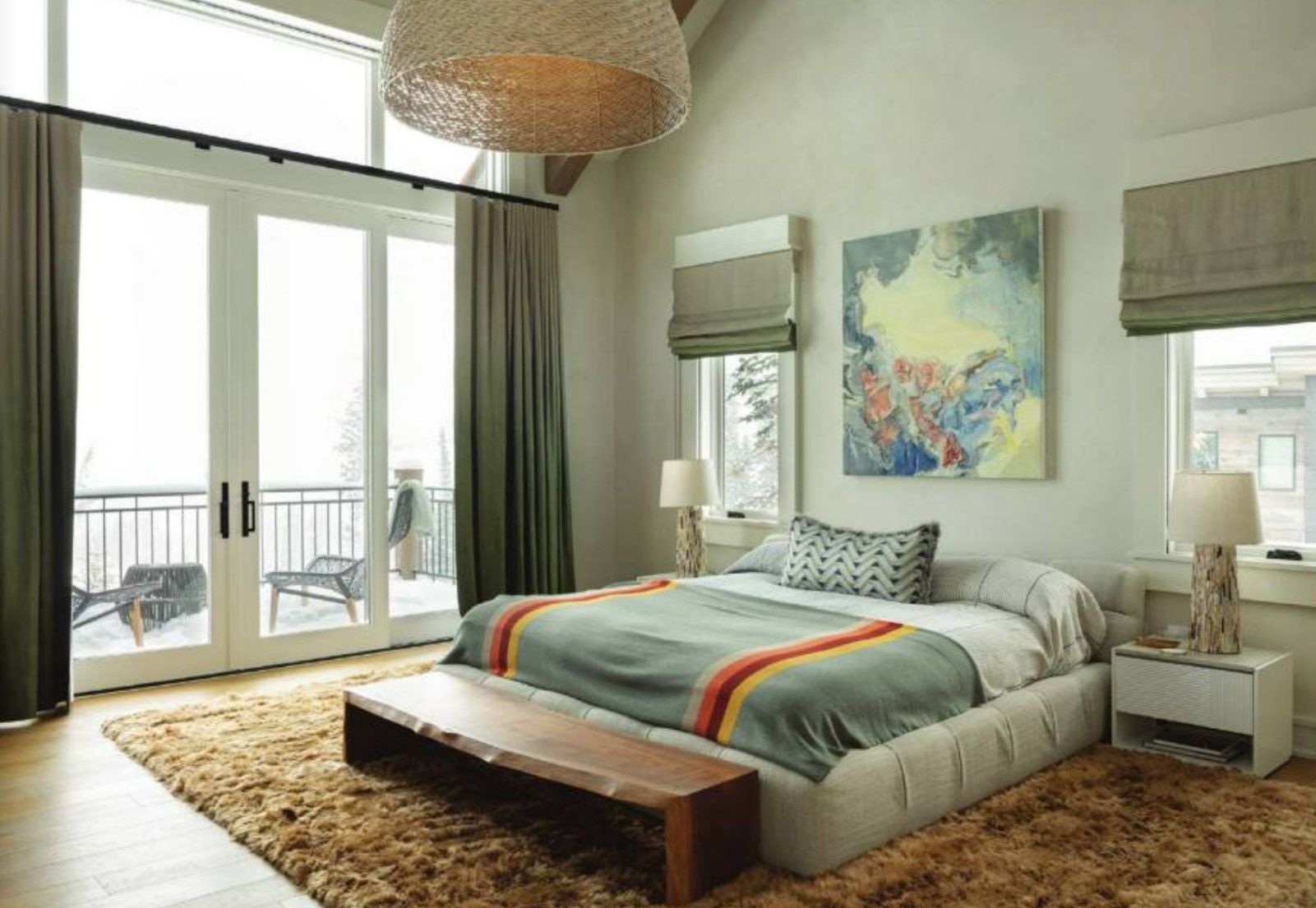 Rustic Hardwood Bench