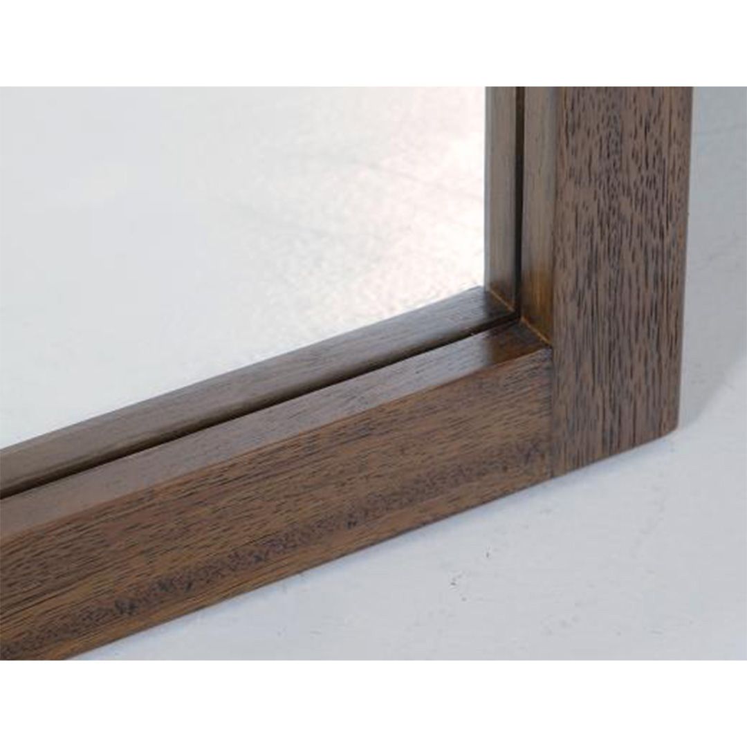 MODERN WALNUT 6 DRAWER WARDROBE DRESSER