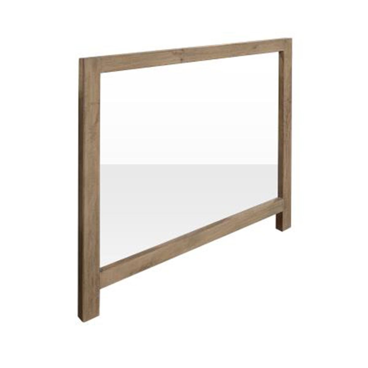 WHITE TEAK 6 DRAWER DRESSER