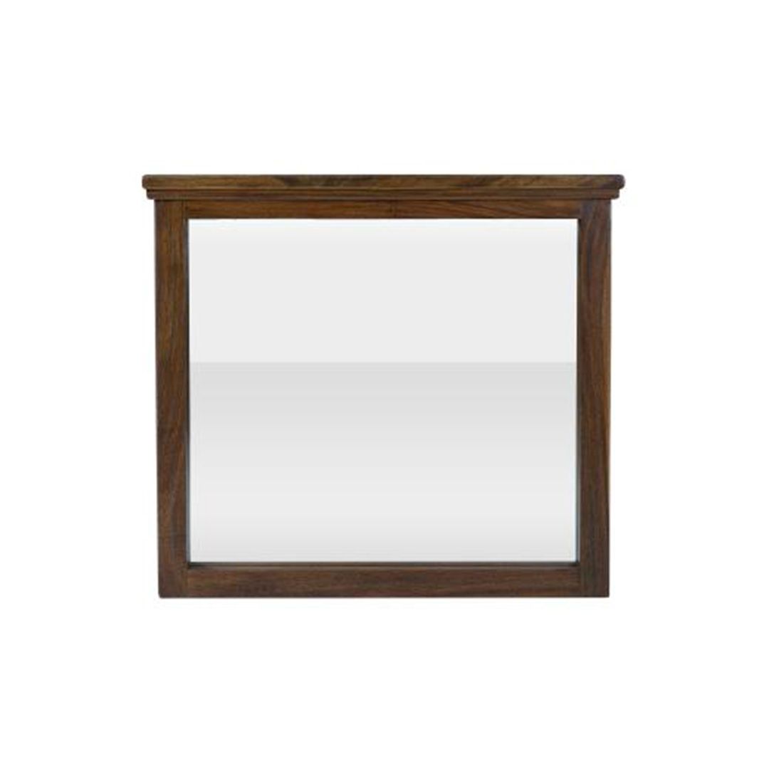 MODERN WALNUT 6 DRAWER WARDROBE DRESSER