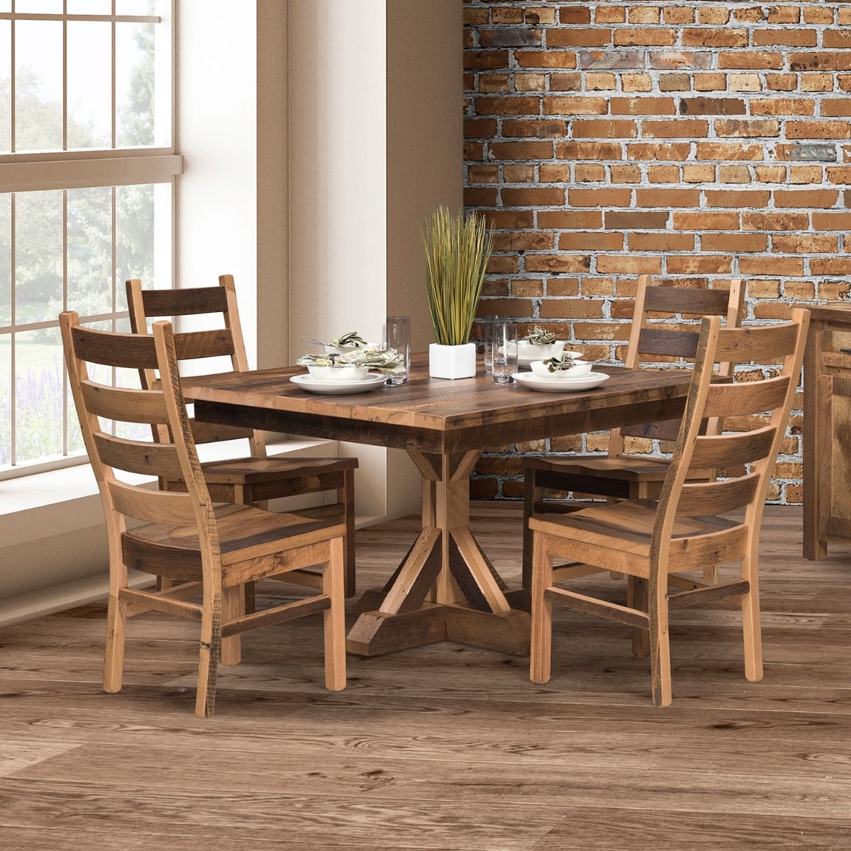 Woodland Creek Furniture Norwich Dining Table - Thumbnail 3