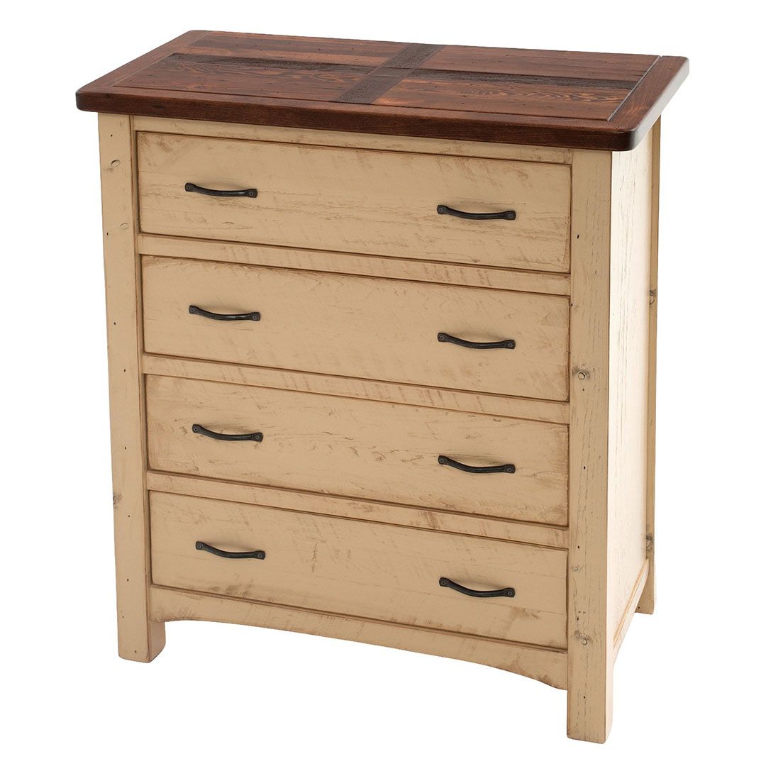 COTTAGE SUNRISE PAINTED CHEST OF DRAWERS