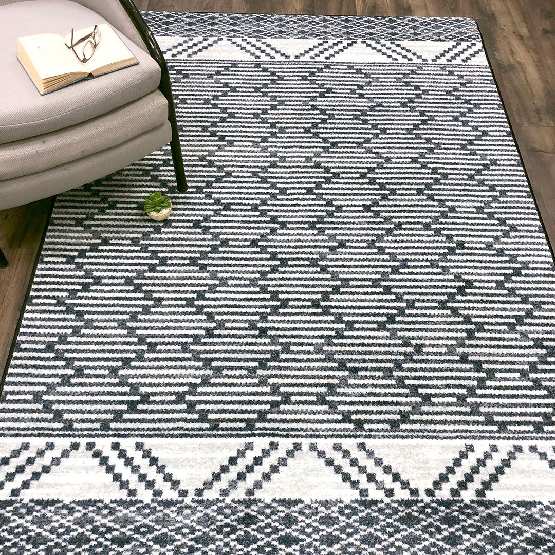 Striped Patterned Rug Patterned Stripe Fresh Blue Rugs