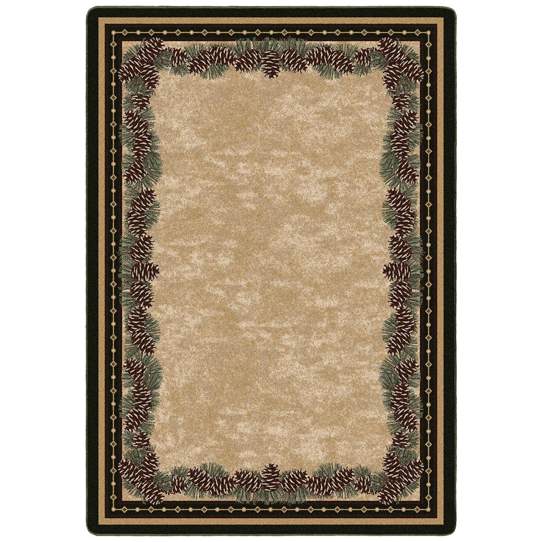 Pines Collection Ripple Rug Pine Mountain Rug Collection - Cabin Rugs