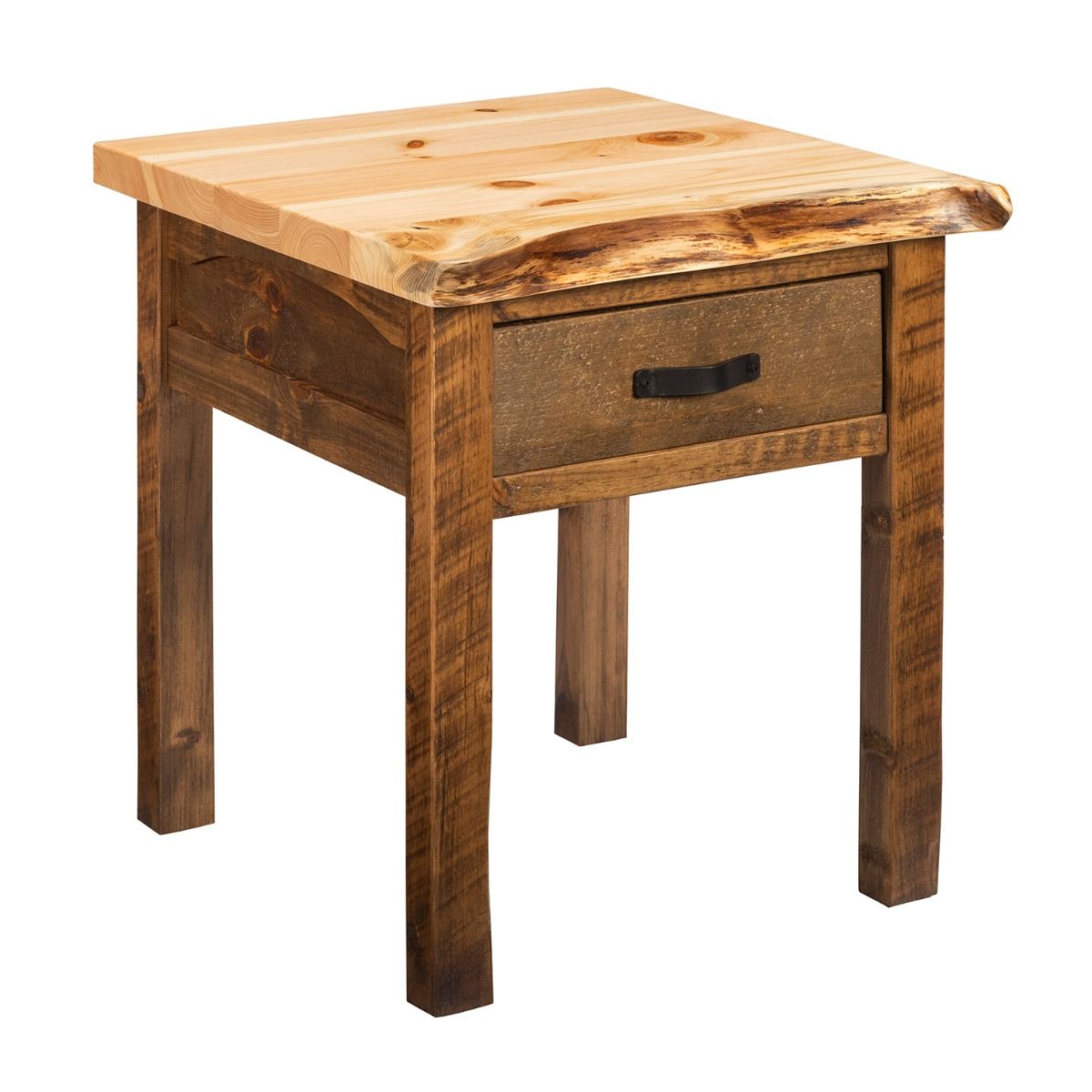 CANTERBURY PINES RUSTIC 1 DRAWER NIGHTSTAND