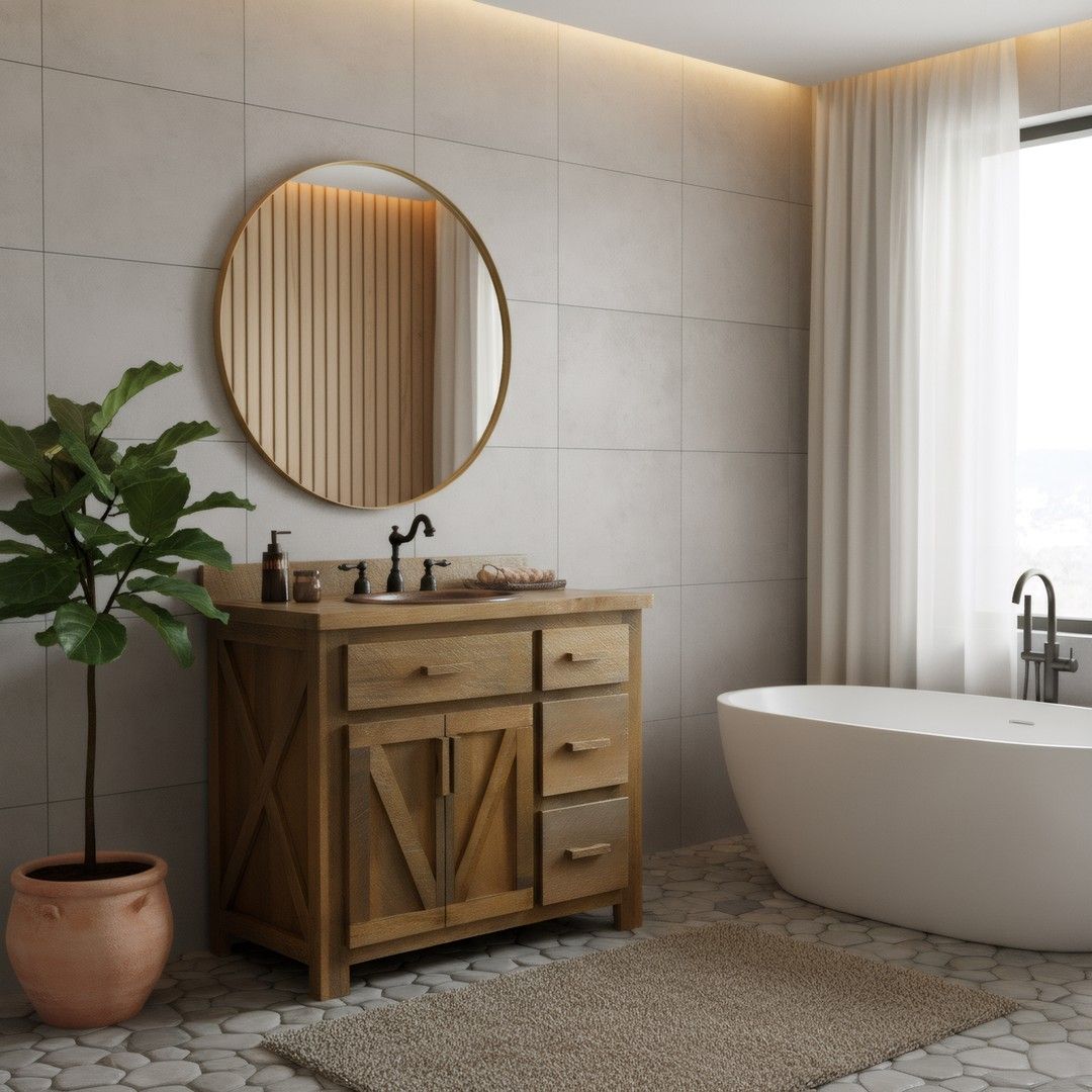 Woodland Creek Furniture Weathered Wo...