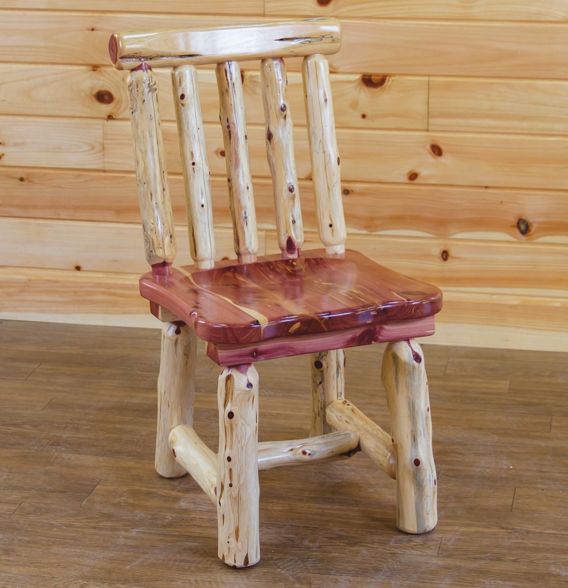 Red Cedar Spindle Back Dining Chair