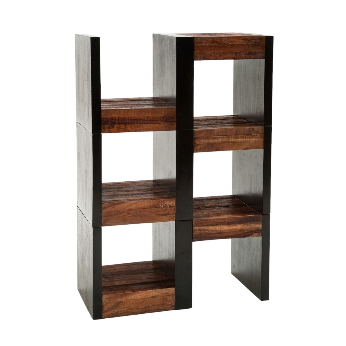 Reclaimed Wood Modern Bookcase