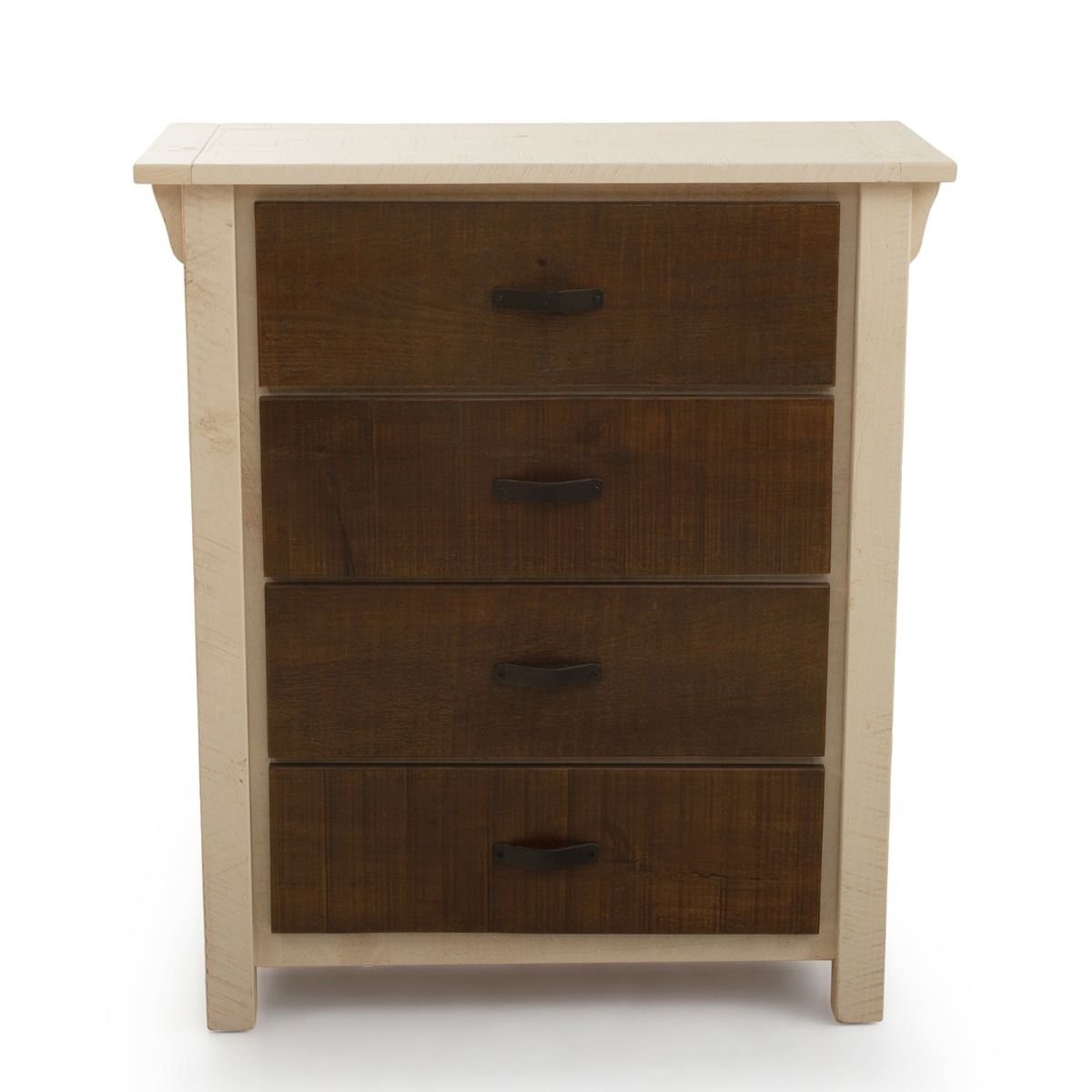 RUSTIC ANTIQUED FARMHOUSE CHEST OF DRAWERS