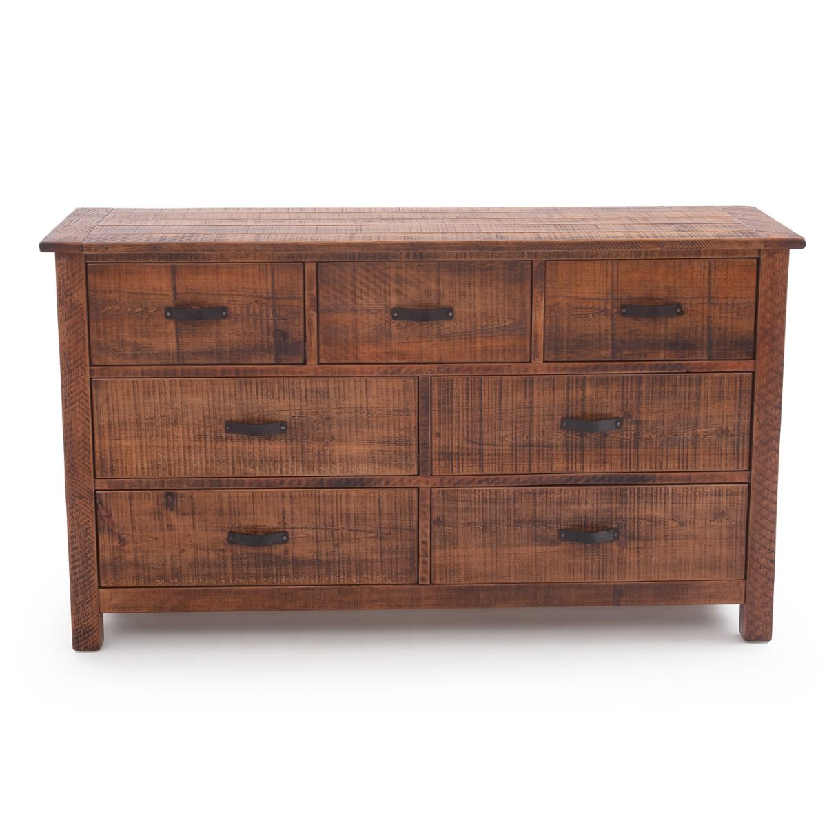 RUSTIC WHITEWASH RANCHERO BARNWOOD DRESSERS