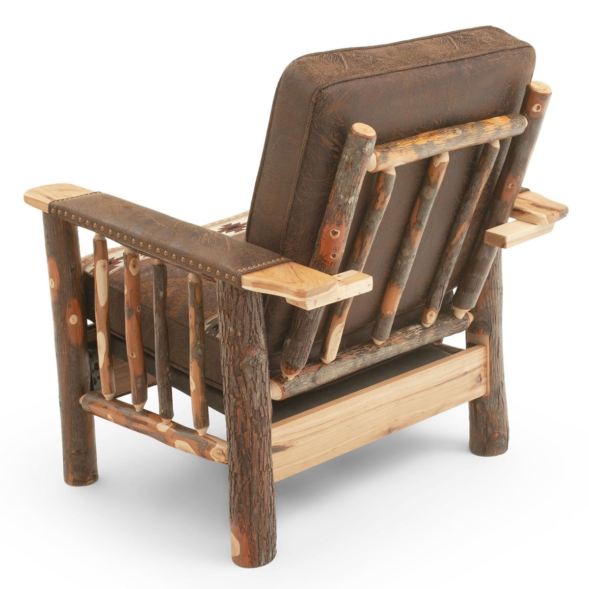 Saranac Hickory Log Living Room Chair