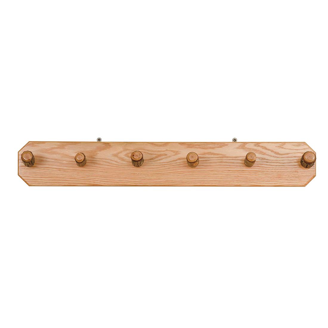 Hickory and Oak Wall Peg Rack