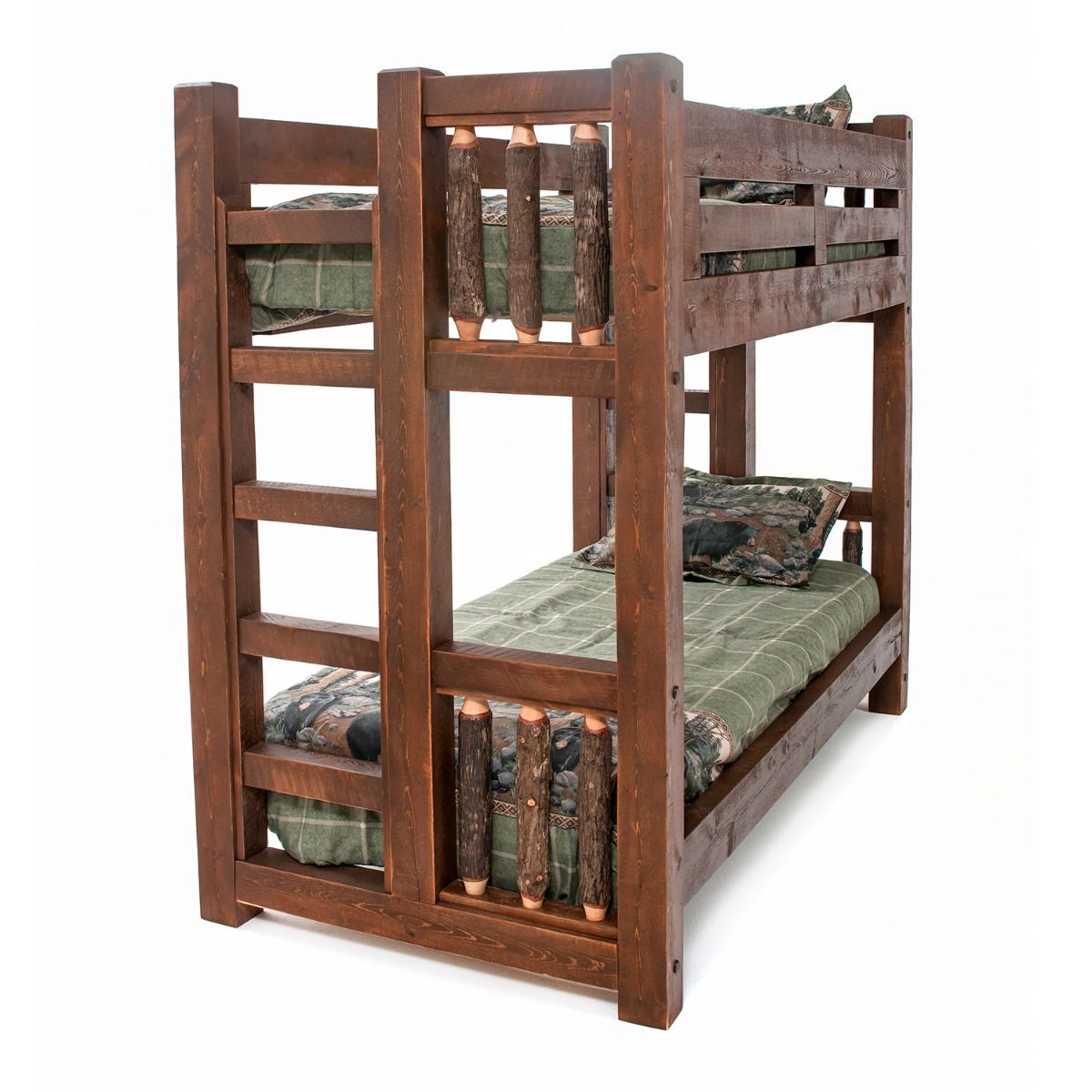 SAWMILL HICKORY ROUGH SAWN TIMBER BUNK BED