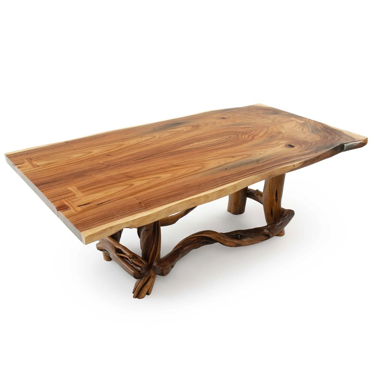 Hardwood & Twisted Juniper Dining table