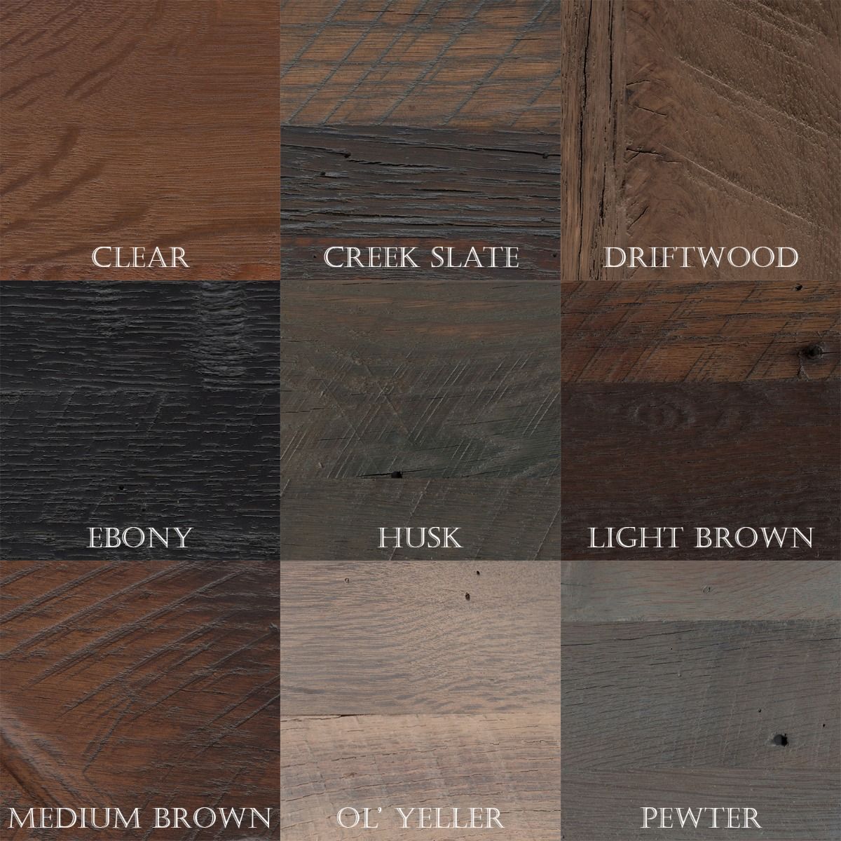 MIDLAND MODERN RUSTIC 9 DRAWER BARN WOOD DRESSERS